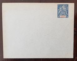 ST PIERRE ET MIQUELON. Type Groupe. Entier Postal Neuf. Enveloppe 15c Bleu. Bel  état - Enteros Postales