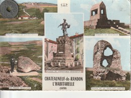 48 -  Carte Postale Semi Moderne De   CHATEAUNEUF DE RANDON  Vue Aérienne  Multi Vues - Chateauneuf De Randon