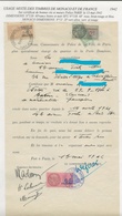 TIMBRES FISCAUX DE FRANCE  USAGE MIXTE FRANCE/MONACO  1942 - Steuermarken