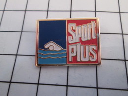 816a Pin's Pins / Beau Et Rare / THEME : SPORTS / NATATION SPORT PLUS - Natation