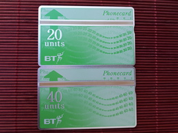 Landis & Gyr 2 Phonecards 347B+345 A (Min,New) Rar - BT Definitive Issues