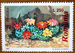 1997 ROMANIA Fiori Cactus Rebutia Sp - 250L Nuovo - Ungebraucht