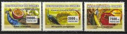 GUINEE   N° 2921/23 * * ( Cote 14e ) Oiseaux Paons Fruits - Paons