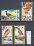 97K184 / 1988 - Michel Nr. 1991-1994 Used ( O ) Sea Eagle Haliaeetus Albicilla , Mongolia Mongolie - Mongolia