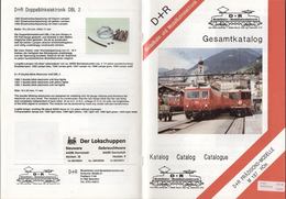 Catalogue D+R HOm 1993 PRÄZISIONS MODELLE Damhofer Rauch - En Langue Allemande, Française Et Anglaise - Deutsch