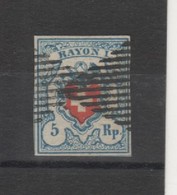 Suisse _ Timbre Fédéraux(1850 ) N°14-  Oblit - 1843-1852 Federal & Cantonal Stamps