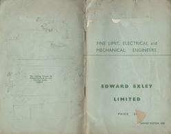 Catalogue EDWARD EXLEY O & OO 1958 KITS - Englisch