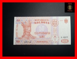 MOLDOVA 50 Lei  2008  P. 14 E  UNC - Moldawien (Moldau)