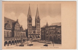 (21432) AK Bremen, Rathaus, Dom, Börse, Vor 1945 - Sonstige & Ohne Zuordnung