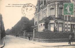 92-ASNIERES-COURBEVOIE- L'AVENUE LEON BOURGAIN - Asnieres Sur Seine