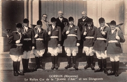 ¤¤   -  GORRON   -  Le Rallye Cor De La " Jeanne D'Arc " Et Ses Dirigeants  -  Chasse à Courre  -  Chasseurs       -  ¤¤ - Gorron