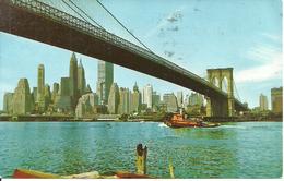 New York City (N.Y., USA) "Brooklyn Bridge" - Bruggen En Tunnels
