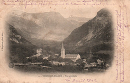 Thorens-Salles (Thorens-Glières, Haute Savoie) Vue Générale, L'Eglise - Carte Dos Simple N° 6 - Thorens-Glières