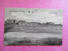 CPA ALLEMAGNE NORDSEEBAD NORDERNEY STRAND PLAGE - Norderney