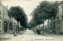 N°6451 T -cpa Brulon -avenue De La Gare- - Brulon