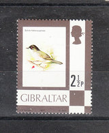 Gibilterra  - 1977.Da Serie Corrente: Passero. From Current Series. Black Headed Sparrow. MNH - Moineaux