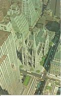New York City (N.Y., USA) St. Patrick's Cathedral, Aerial View - Churches