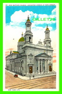 NEW YORK CITY, NY -  ST JEAN BAPTISTE CHURCH - THE EAGLE POST CARD CO - - Kerken