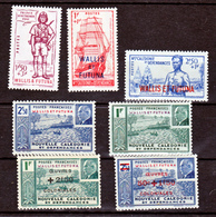 Wallis Et Futuna  87/91, 131/132 Pétain Et Defense De L'empire Neuf  Avec  Charnière  * MH Con Charnela Cote 15.25 - Unused Stamps