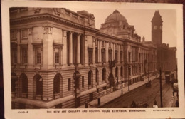 CPA CPSM, Birmingham The New Art Gallery And Council House Extension, Unused, éd Rotary Photo Highgate Series, Animée, - Birmingham