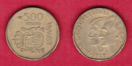 SPAIN  500 PESETAS 1989 (KM # 831) #5551 - 500 Peseta