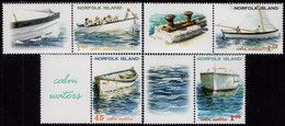 Norfolk - 2001 - Calm Waters - Mint Stamp Set With Coupons - Norfolk Island