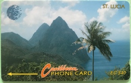 SAINTE LUCIE  -  Phonecard  - Cable & Wireless  -  EC $ 40 - St. Lucia