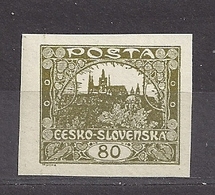 Czechoslovakia 1919 MNH ** Mi 21 Sc 34 Hradcany At Prague. Tschechoslowakei C4 - Neufs