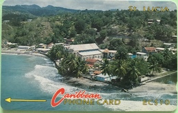 SAINTE LUCIE  -  Phonecard  - Cable & Wireless  -  EC $ 10 - Santa Lucia