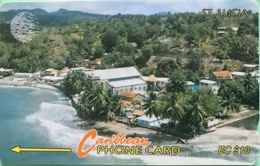 SAINTE LUCIE  -  Phonecard  - Cable & Wireless  -  EC $ 10 - Saint Lucia
