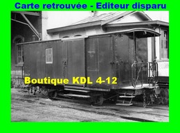 Delcampe - BVA 655-04 - Fourgon Blanc-Misseron N° D 59 En Gare De TULLE - Corrèze - POC - Tulle