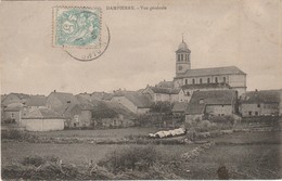 DAMPIERRE  JURA  39- CPA  VUE GENRALE - Dampierre