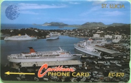 SAINTE LUCIE  -  Phonecard  - Cable & Wireless  - EC $ 20 - Santa Lucia