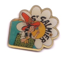 FF03 Pin's SAINT GALMIER Loire Marguerite Fleur Pin'ups Pin'up Achat Immédiat - Pin-ups