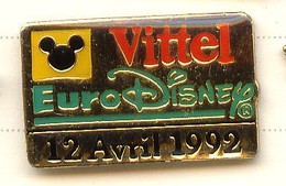 F202 Pin's Vosges Vittel Version Epoxy Signé Disney Euro Et Disney  Collés Achat Immédiat - Disney