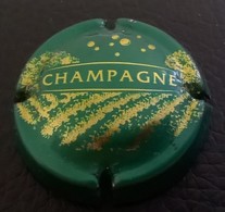 France Capsule Crown Caps Champagne Générique Verte - Otros