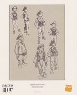 Ex-libris CHEVILLARD Hubert Le Pont Dans La Vase Glénat 1997 (Chomet - Illustrateurs A - C