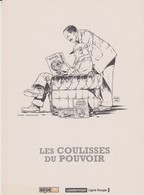 Ex-libris DELITTE Jean-Yves Les Coulisses Du Pouvoir Casterman 2004 - Illustrators D - F