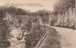 CHAMPAGNOLE  JURA  39- CPA  ROUTE DE SAINT LAURENT - Champagnole