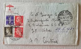 Lettera Per Via Aerea Da Firenze Per 2° Autoreparto Misto 2° Divisione CC.NN. "28 Ottobre" Eritrea - 29/05/1936 - Marcophilie (Avions)