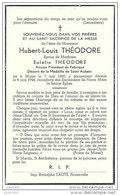 MUNO ..-- Mr Hubert THEODORE , époux De Mme Eulalie THEODORE , Né En 1860 , Décédé En 1948 à MUNO . - Florenville