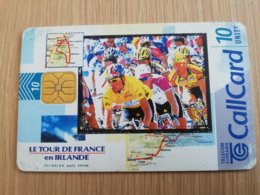 IRELAND /IERLANDE   CHIPCARD 10  UNITS  TOUR DE FRANCE      ** 1069** - Irlanda