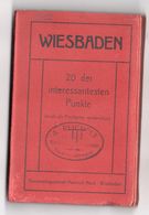 Allemagne -- WIESBADEN -- Lot Complet De 20 CPA Sous Forme De Bandelette  éd Henrich Nord....Port GRATUIT......à Saisir - Wiesbaden