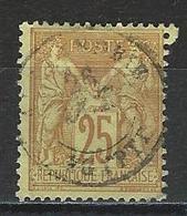 Frankreich Yv 92, Mi 78 Obl. Alexandrie - Used Stamps