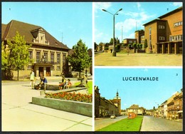 D4869 - TOP Luckenwalde Bahnhof Theater - Bild Und Heimat Reichenbach - Luckenwalde