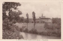 ACEY    JURA  39- CPA SEPIA  ABBAYE VUE GENERALE - Sonstige & Ohne Zuordnung