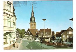 Deutschland - 5878 Wermelskirchen - Markt - Kirche - Cars - Autos - VW Bus Bulli Käfer - Wermelskirchen