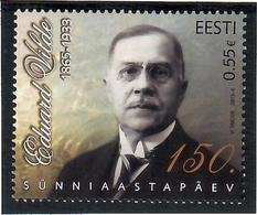 Estonia 2015 . Writer Eduard Vilde. 1v: 0.55.   Michel # 817 - Estland