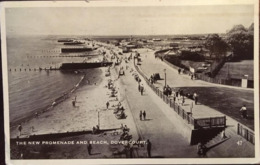 Cpsm, The New Promenade And Beach, Dover Court, Used 1952, Stamped- Animée, Animated- ENGLAND - Dover