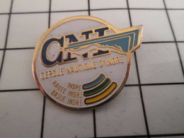 816b Pin's Pins / Beau Et Rare / THEME : SPORTS / NATATION CLUB CNI CERCLE NAUTIQUE DE L'INDRE - Natation